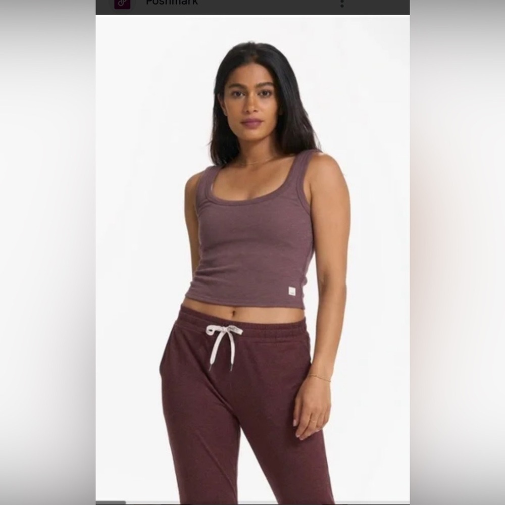 Vuori | Tops | Vuori Sunrise Crop Tank | 
Women's Purple Tank Top